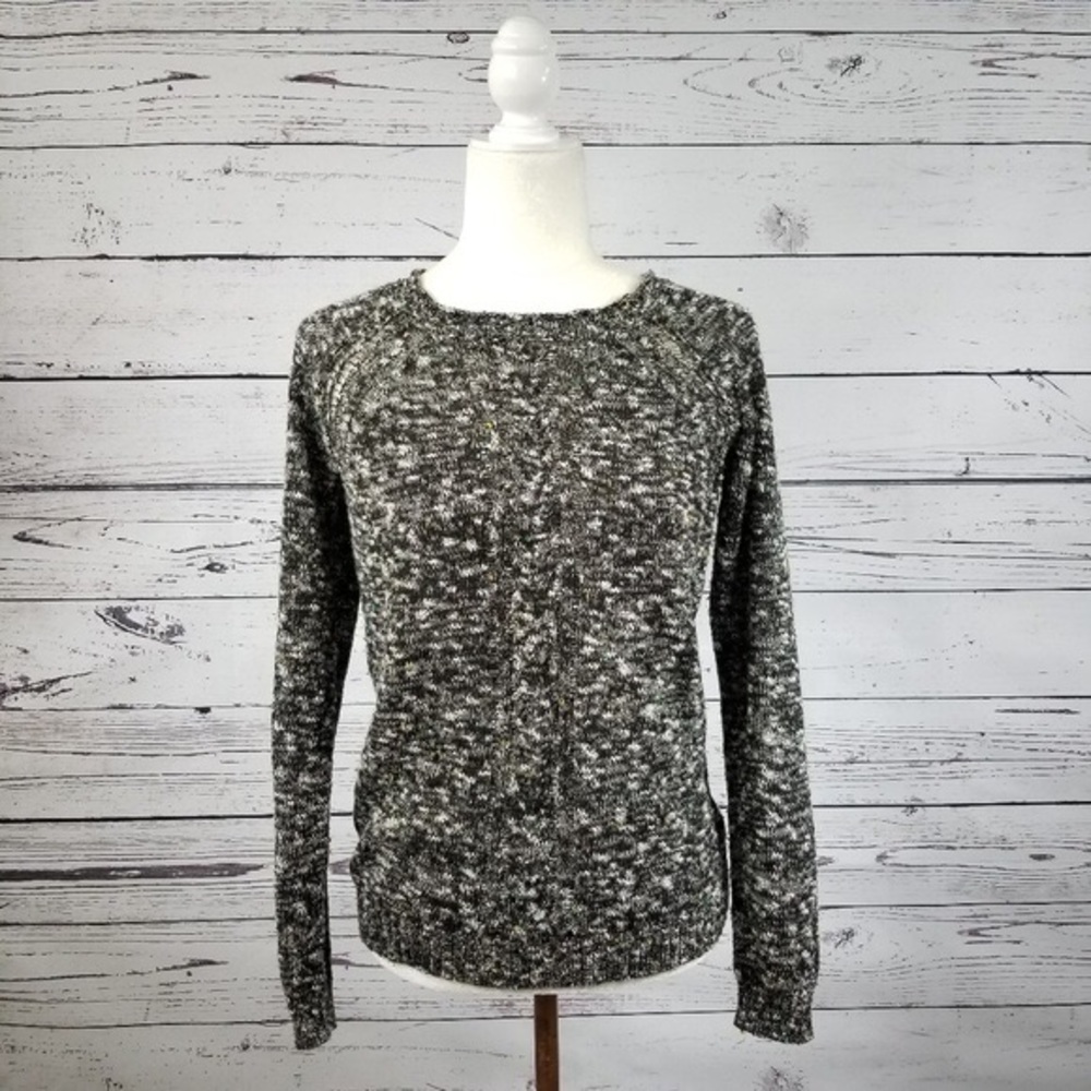 Anthropologie Sanctuary Black & White Sweater